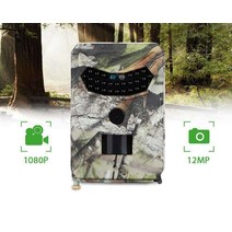 이동식 CCTV 헌터캠 야간 카메라 농막 가게 동물관찰, 16G+와이어바인딩+USB