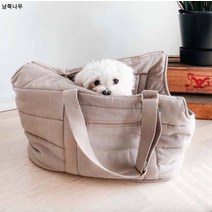 반려동물 숄더백 강아지 고양이 외출 시 손가방 확장 가능 대용량 방수 통풍 아웃밴드 고양이백, 라이트브라운