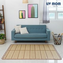 리브맘 프리미엄 쿨 대자리 매트 더블 150x195, 단품