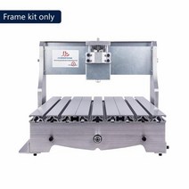 DIY 미니 cnc 프레임 3020 3040 6040 금속 cnc 라우터 조각 밀링 머신 프레임 키트 볼 스크류 3 축 4 축 5 축, 3 axis without motor+300X400mm