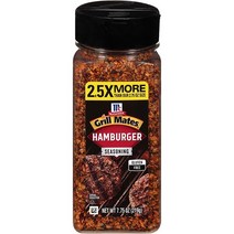 시즈닝 mccormick 그릴 메이트 햄버거 7.75oz, 7.75온스(1팩), 7.75 온스(1팩)