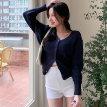 [바보사랑] 여성 데일리 넬버스 옆지퍼 숏 반바지 팬츠