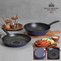 [로얄그래프톤] 퍼플 28후라이+궁중팬28 2P (RG2072) (업체별도, 단일사이즈