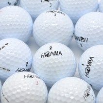 혼마 화이트 A- 등급 30알 착한비재생 로스트볼