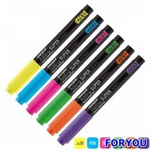 ForU513 모나미 에딩 광펜 4mm 분홍 박스 52개 펜 광 네임 문구용품 사무용품, 상세페이지 참조