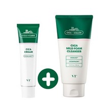 VT 브이티 시카 크림 50ml+마일드 폼클렌저 대용량 300ml (최신제조), 1개, 50ml