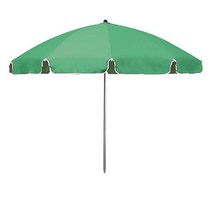 파라솔 레트로 단층 국산 중형 소형 정원 캠핑 피크닉 옥상 카페 그늘막 테라스, 대형그린