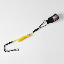 서핑 보드 수상스키 악세사리 핸드 로프 보트 패들 스탠드 업 가죽 끈 TPU 액세서리, YELLOW