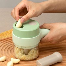 파절이기계 채써는기계 전동채칼 탕파절기 usb 충전 생강 매셔 기계 전기 야채 커터 세트 휴대용 충전식 민서 고기 칠리 식품, 없음