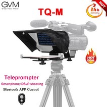 텔레 프롬프터 유튜브 스마트폰 테블릿 자막기 ipad 폰용 gvm tq-m 모바일 카메라 라이브 을 위한 인터뷰, 없음