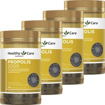 헬시케어 프로폴리스 2000mg 캡슐, 200개입, 4개
