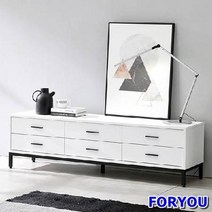 ForU284 모델하우스 같은 에디트 거실장 거실장식장 높은거실장 거실수납장, 화이트, 상세페이지 참조