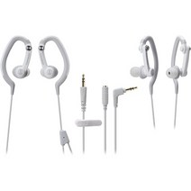 일본직발송 2. AUDIO TECHNICA(オーディオテクニカ) AUDIO-TECHNICA 캐널형 이어폰 방수 사양 스포츠용 화, One Color, 상세 설명 참조0