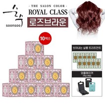 NS홈쇼핑 NEW 순수 로얄클래스 살롱염색제 염모제X10+트리트먼트X10 +와플메이커31794437, 밀크브라운