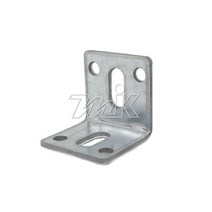 아연 도금 화스너 ㄱ자 꺽쇠 앵글화스너 브라켓 (20727), (2072710) 100*100*5T, 1개