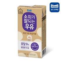매일유업 소화가잘되는우유 미숫가루 190ml 24팩.원산지: 상세설명참조, 소화가잘되는우유 저지방 190ml