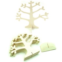 더조은키즈 (10개)꾸미기 스탠드나무 팬시우드 나무공작