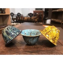 저렴하며 멋진 중국 찻잔 요변유 1개, 노랑