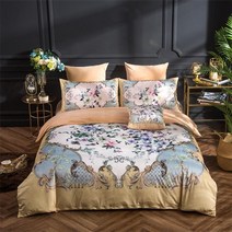 명품 이불 커버 세트 침구 침대 호텔 겨울 세트 유럽식 호텔 럭셔리 침구, G