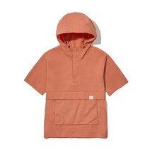 SNOWPEAK APPAREL 루트 후디 반팔 아노락_OR