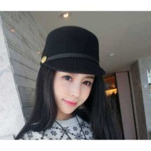 영국식 승마모자 숏챙 블랙 여성 울 양모 승마 모자, 상세 페이지 참고