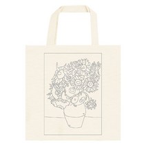 해바라기 에코백/DIY 천 가방 만들기/꾸미기, 본상품선택