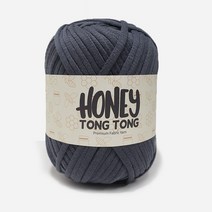 니뜨 허니통통실(100g) / 니뜨털실 뜨개질실 손가방소품실 가방뜨기 러그뜨기 젤리얀킹 허니통통, 123_차콜그레이, 1개