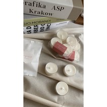 메이무드 티라이트캔들 [인테리어 오브제] 천연 소이왁스, 낱개+선물박스(+1000원), 일랑49