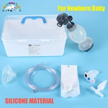 네오프렌페이스방한마스크 실리콘 인공 Resuscitator 인공 응급 Ambu 가방 수동 Resuscitator 마스크 수의, 09 For Newborn baby, 한개옵션1