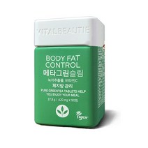 바이탈뷰티 메타그린 슬림 420mg x 90정 체지방관리