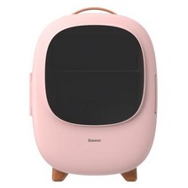 차량용아이스박스 캠핑용아이스박스 평로라 자전거로라 실내트레이너 데스크탑 미니 자동차 가정용 냉장고 전원 이중 사용 보온기 및 냉각기 소형, pink