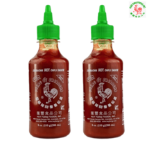 허이펑 닭표 스리라차 칼로리제로 핫 칠리 소스, 255g, 2개