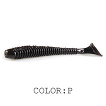 Supercontinental-스윙 임팩트 링 청어 낚시 루어 6 개/10 개 인공 Pesca Leurre Souple, 16 P_02 80mm 10pcs