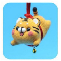 아트베니 DIY 니들 양모펠트 만들기, 호랑이_호랑이 날다