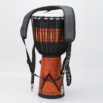 젬베 젬배 잼배 잼베 텅드럼 행드럼 윈드벨 두꺼운 패딩 조절 가능한 djembe 아프리카 드럼 어깨 끈 벨트, l