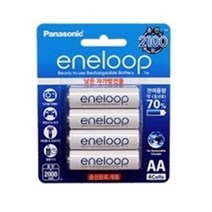 [파나소닉] [충전지] Eneloop 에네루프 [2000mAh/AA형/4알]