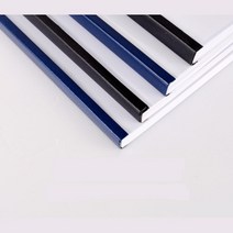 간단한 사용법 열제본 철심표지 33mm 제본표지 북커버 사무용지 책겉표지 스프링제본표지 PP커버 제본커버, 20매 검정