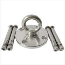 와이어줄 스테인레스 강아지사슬 고정기 개묶어두기 셰퍼드 골든리트리버 말개 대형견 고정, T03-고정 타입+나사-XL-초대형