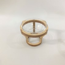 누스 강아지 고양이 수반 식기 식탁 물그릇 애견 애묘, 1세트, 일반유리(높이13cm)