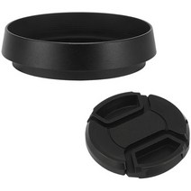 일본직발송 2. HAOGE LH-LQ 베이오넷 라운드 메탈 렌즈 후드 그늘과 컵 FOR LEICA LEICA Q Q2 QP QP TYP 1, 상세 설명 참조0