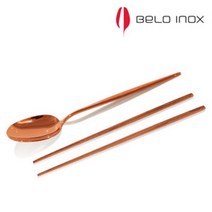 벨로아이녹스 고급 식기 티타늄브론즈 한식 2종 세트 나이프 버터 커틀러리 디저트 스푼 포크 수저, 본상품선택