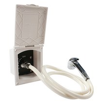 캠핑카 싱크대 싱크볼 접이식 수도꼭지 카라반 모터홈 싱크대 싱크볼 접이식 수도꼭지, 수도꼭지가있는 샤워 b