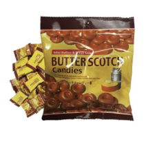 퍼스트 버터 스카치 캔디 120g 수입 사탕 낱개포장, 10개, 80g