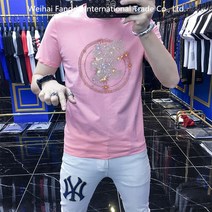 십전십미 여름 블랙 반팔 티셔츠