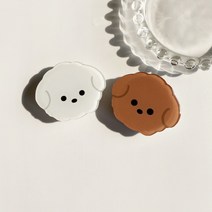 귀여운 캐릭터 스마트톡 핑거그립 스마트폰 거치대 동물그립톡(무료배송), 보라곰