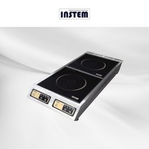 [INSTEM] 인스템 인덕션 ISP215 2구 포터블 인덕션렌지. 1.5KW 2구 220V 단상. 가성비 좋은 실속형 제품., 기본, 기본