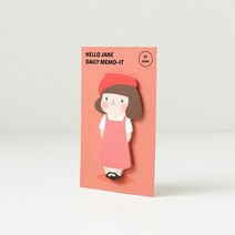 위드지저스 헬로제인 데일리 메모잇 (6종 택1) - 기독교팬시 캐릭터메모지 일러스트말씀 메모지, 04.고미