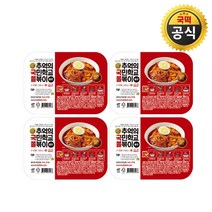 추억의 국민학교 쫄볶이 520g(2인분)x4개, 520g, 4개