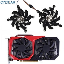 다채로운 GeForce GTX 1660Ti 2060 슈퍼 그래픽 카드 냉각 팬용 4Pin RTX 1650 교체, 한개옵션0