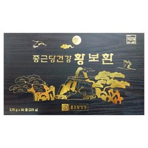 종근당건강 - 황보환 3.75g x 60환, 1개, 60정